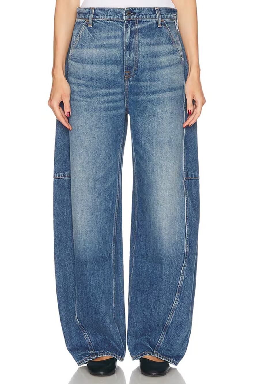 NWT GRLFRND Harvey Twisted Denim Carpenter Jeans Hyperion Ave Women's Size 24